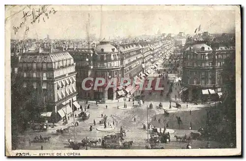 Cartes postales Paris Avenue De L&#39Opera