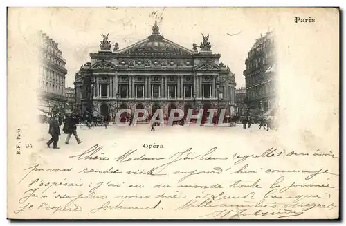 Cartes postales Paris Opera