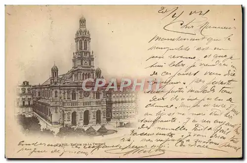 Cartes postales Paris Egise De Le Trinite