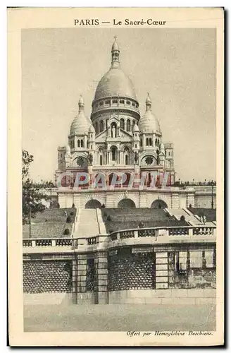 Cartes postales Paris Le Sacre Coeur