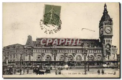 Cartes postales Paris La Gare De Lyon