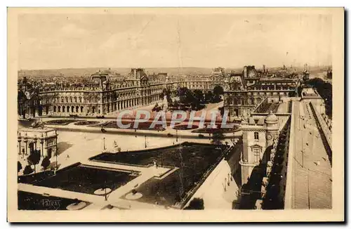 Cartes postales Paris Un apercu sur le Palais du Louvre