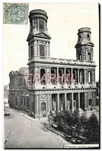Cartes postales Paris Saint Sulpice