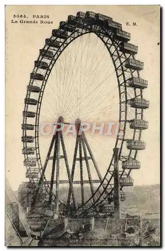 Cartes postales Paris La Grande Roue