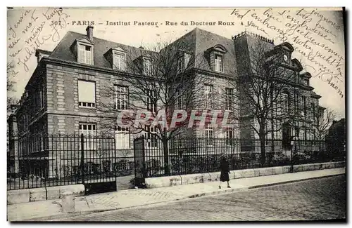 Cartes postales Paris Institut Pasteur Rue Du Docteur Roux