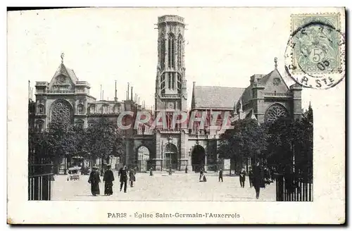 Cartes postales Paris Eglise Saint Germain I&#39Auxerrois