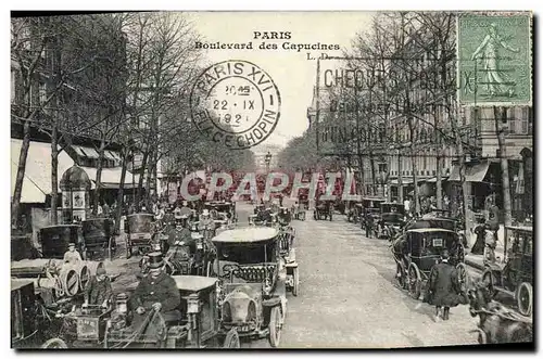 Cartes postales Paris Boulevard Des Capucines