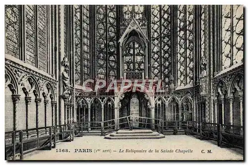 Cartes postales Paris Le Reliquaire De La Sainte Chapelle