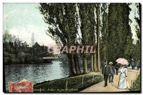 Cartes postales Aulour Du Lac Daumesnil Paris