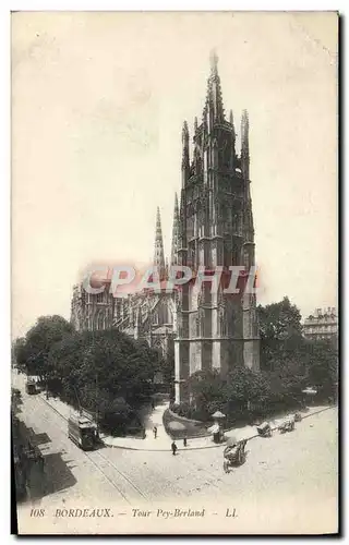 Cartes postales Bordeaux Tour Pey Berland