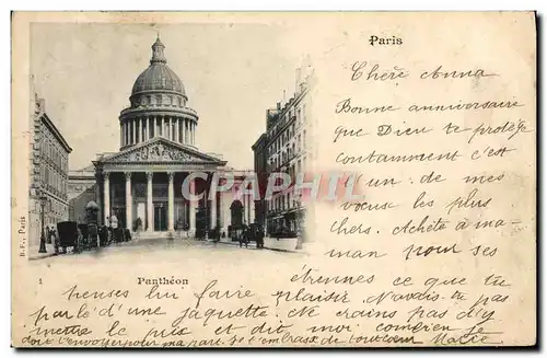 Cartes postales Paris Pantheon