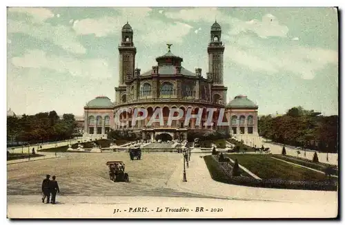 Cartes postales Paris Le Trocadero