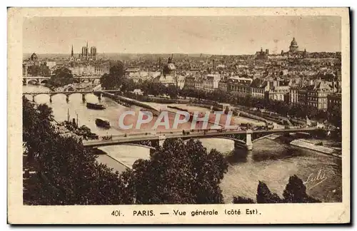 Cartes postales Paris Vue Generale