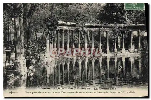 Ansichtskarte AK Paris Parc Monceau La Naumachie