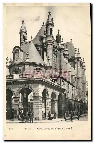 Cartes postales Paris Oratoire Rue St Honore