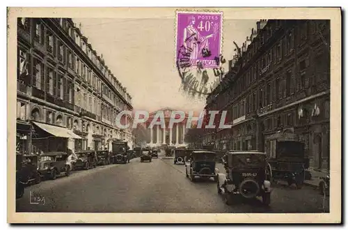 Cartes postales Paris La Rue Royale et la Madeleine