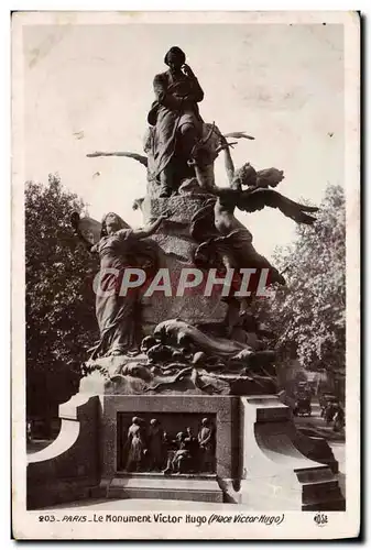 Ansichtskarte AK Paris Le Monument Victor Hugo