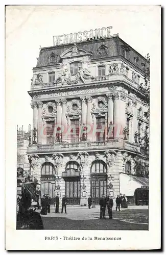 Cartes postales Paris Theatre de la Renaissance