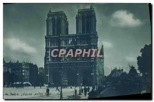 Cartes postales Paris L&#39Eglise Notre Dame