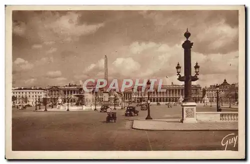 Ansichtskarte AK Paris Et Ses Merveilles Place De La Concorde