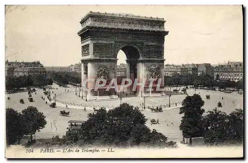 Cartes postales Paris L&#39Arc de Triomphe