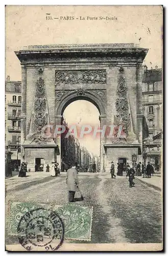 Cartes postales Paris La Porte St Denis