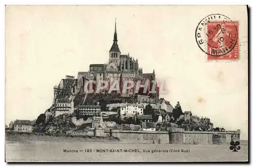 Cartes postales Le Mont St Michel Vue Generale