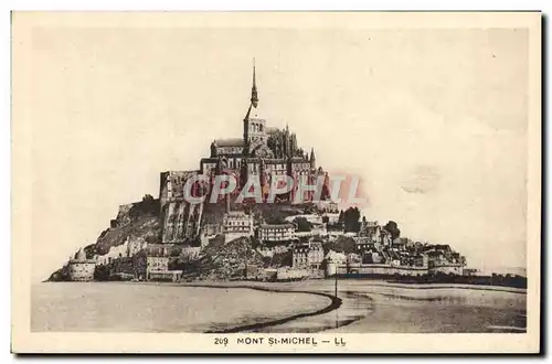 Cartes postales Le Mont St Michel Vue Generale
