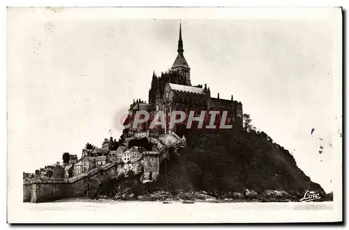 Ansichtskarte AK Le Mont St Michel Cote Nord Est