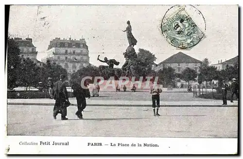 Ansichtskarte AK Paris La Place de La Nation