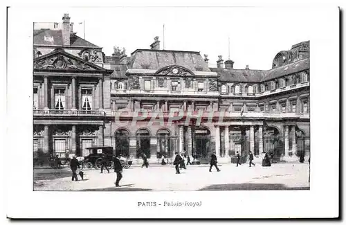 Cartes postales Paris Palais Royal