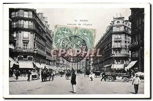 Cartes postales Paris Avenue de L&#39Opera