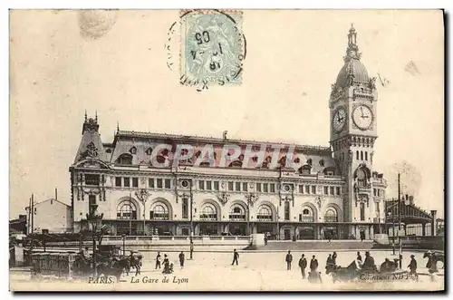 Cartes postales Paris Gare De Lyon