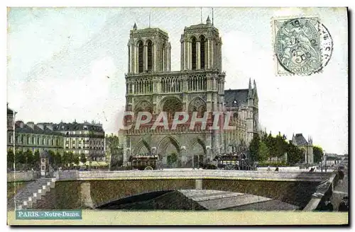 Cartes postales Paris Notre Dame