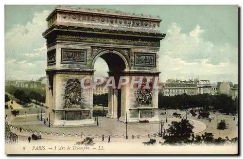 Cartes postales Paris L&#39Arc de Triomphe