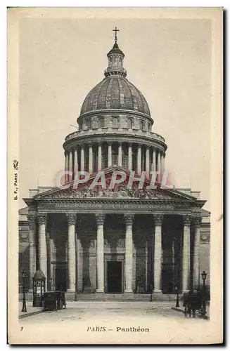 Cartes postales Paris Pantheon