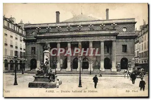 Ansichtskarte AK Paris Theatre National de L&#39Odeon