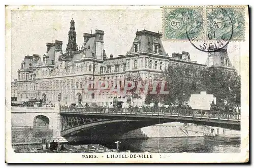 Cartes postales Paris L&#39Hotel De Ville