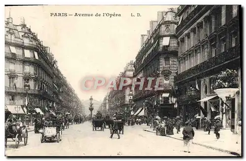 Cartes postales Paris Avenue de L&#39Opera