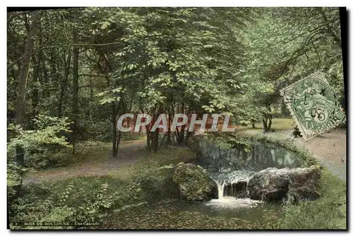 Ansichtskarte AK Paris Bois de Boulogne Une cascade