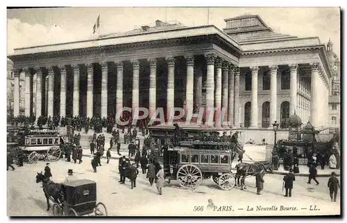 Cartes postales Paris La Nouvelle Bourse