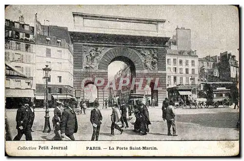 Cartes postales Paris La Porte Saint Martin