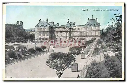 Cartes postales Paris Le Jardin du Luxembourg