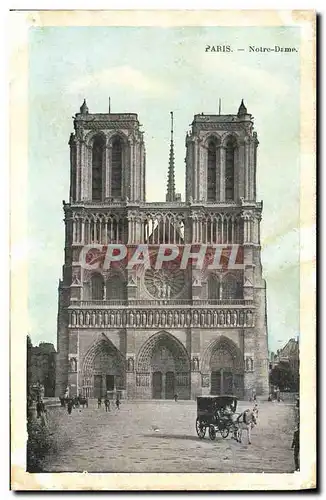 Cartes postales Paris Notre Dame