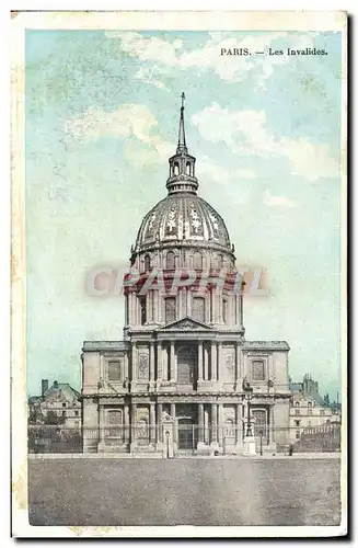 Cartes postales Paris Les Invalides