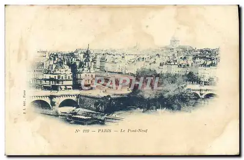 Cartes postales Paris Le Pont Neuf