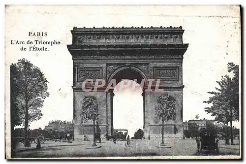 Cartes postales Paris L&#39Arc de Triomphe De L&#39Etoile