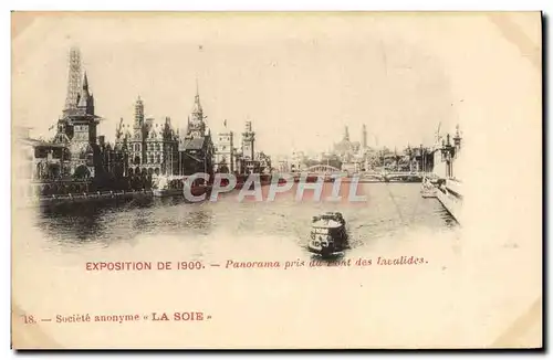 Ansichtskarte AK Paris Exposition De 1900 Panorama Pris de Pont des Invalides