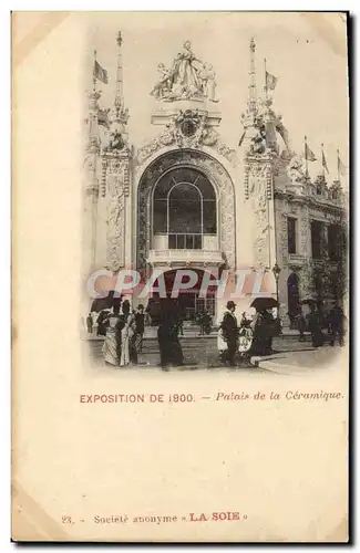 Cartes postales Paris Exposition De 1900 Palais de la Ceramique