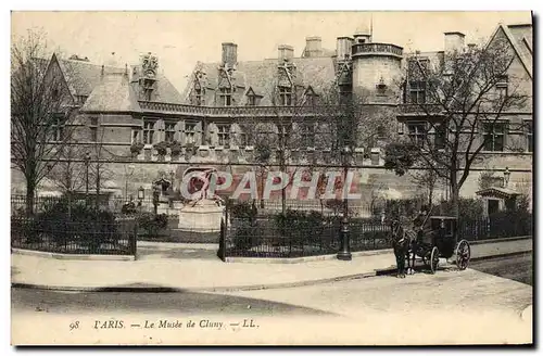 Cartes postales Paris Le Musee de Cluny